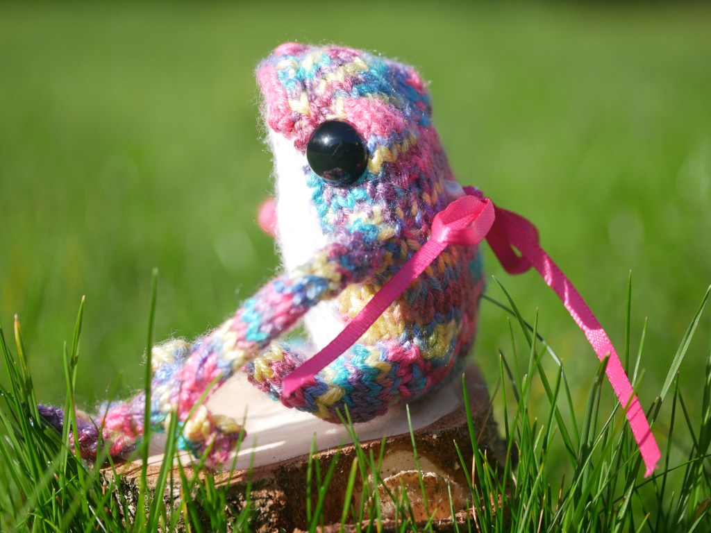 Woolly Well-Wishers Disco Frog 1